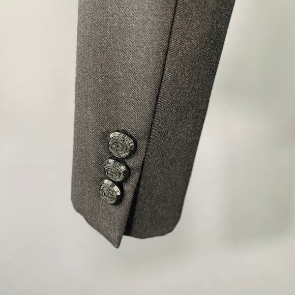 COMME des GARCONS HOMME PLUS 2012 Size S Black Wool Cashmere Sport Coat - Picture 5 of 11